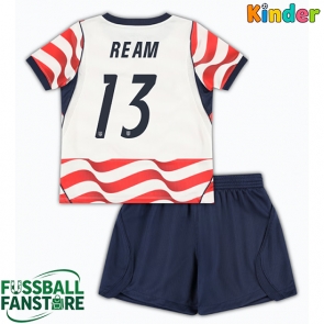 Vereinigte Staaten Tim Ream #13 Replik Heimtrikot Kinder WM 2026 Kurzarm (+ Kurze Hosen)